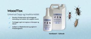 Woodtox universal sopp og insektmiddel - 1L